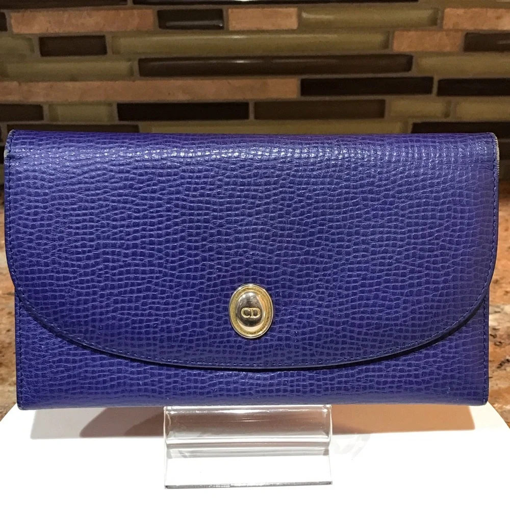 Christian Dior Signature Vintage Leather Wallet 😍🔥
